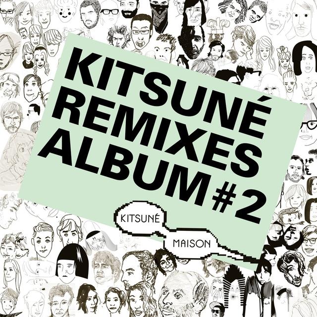 Album cover art for Kitsuné Remixes Album #2