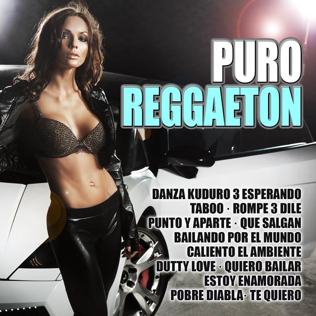 Album cover art for Puro Reggaeton