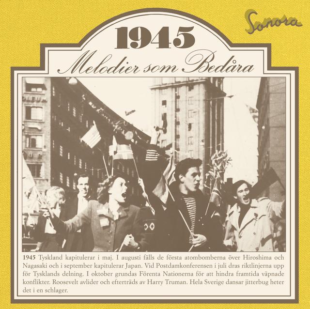 Album cover art for Melodier som bedåra 1945