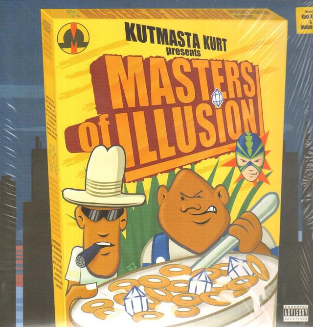 Album cover art for Kut Masta Kurt Presents Masters Of Illusion