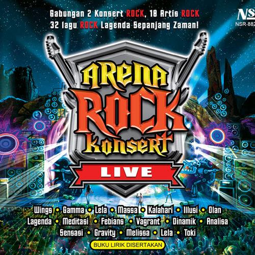 Album cover art for Arena Rock Konsert Vol 2