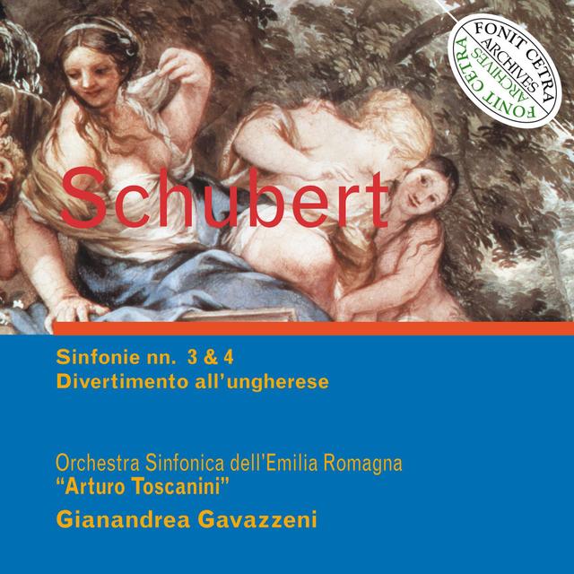 Album cover art for Divertimento All'ungherese - Sinfonie N. 3 & N. 4