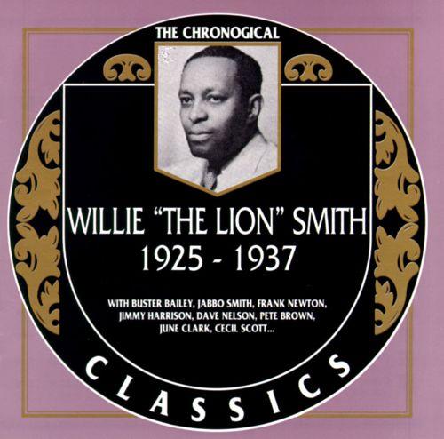 Album cover art for Willie "the Lion" Smith: 1925-1937