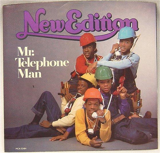 Album cover art for Mr. Telephone Man