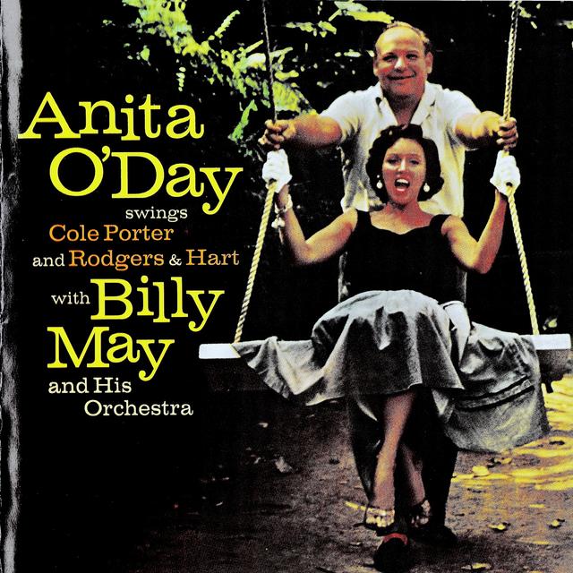 Album cover art for Anita O'Day Swings Cole Porter with Billy May