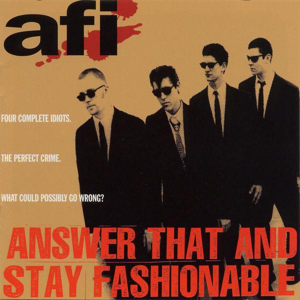 Album cover art for Answer that and Stay Fashionable