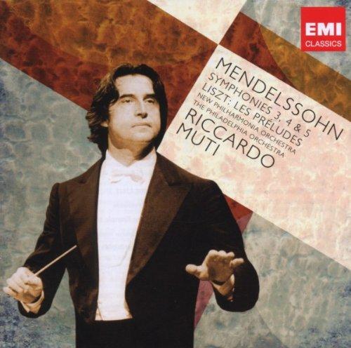 Album cover art for Mendelssohn: Symphonies Nos. 3, 4 & 5