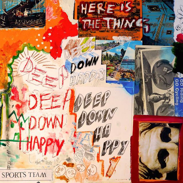 Album cover art for Deep Down Happy