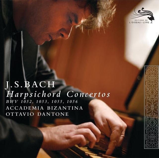 Album cover art for Bach: Harpsichord Concertos