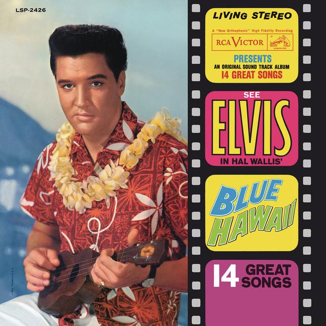 Album cover art for Blue Hawaii