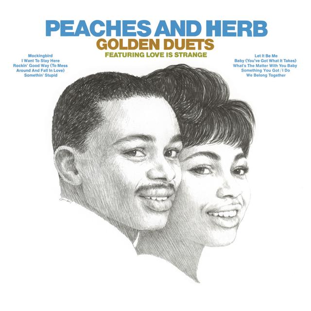 Album cover art for Golden Duets