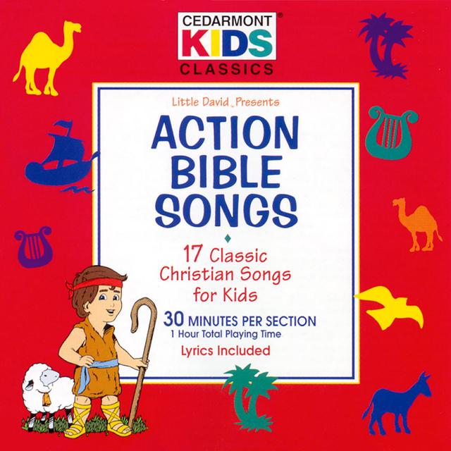 Album cover art for Action Bible Songs