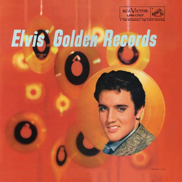 Album cover art for Elvis' Golden Records