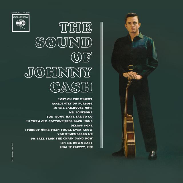 Album cover art for The Sound of Johnny Cash