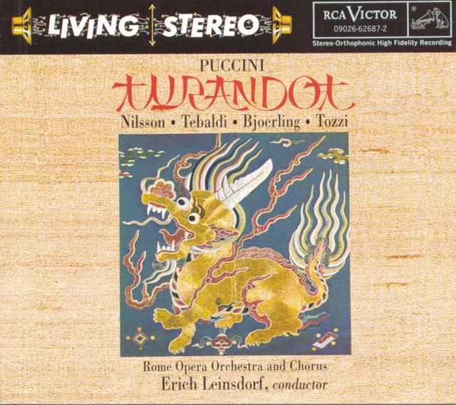 Album cover art for Puccini: Turandot