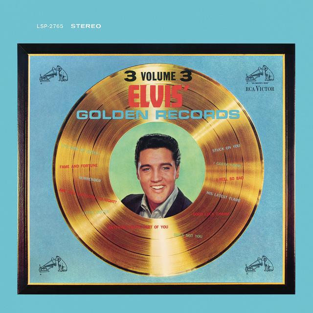 Album cover art for Elvis' Gold Records - Volume 3