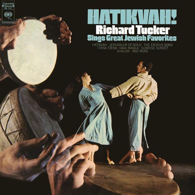 Album cover art for Hatikvah! Richard Tucker Sings Great Jewish Favorites