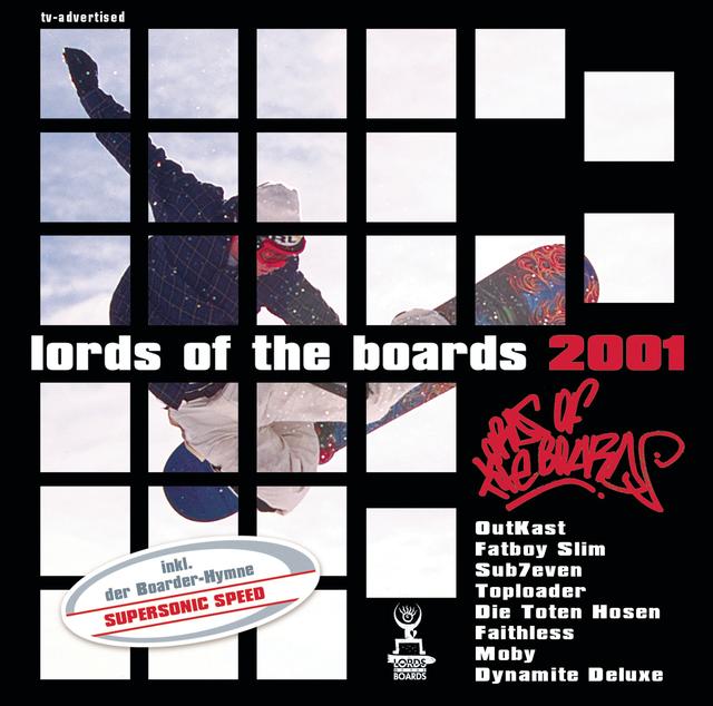 Album cover art for Lords Of The Boards 2001