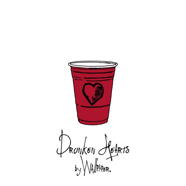 Album cover art for Drunken Hearts