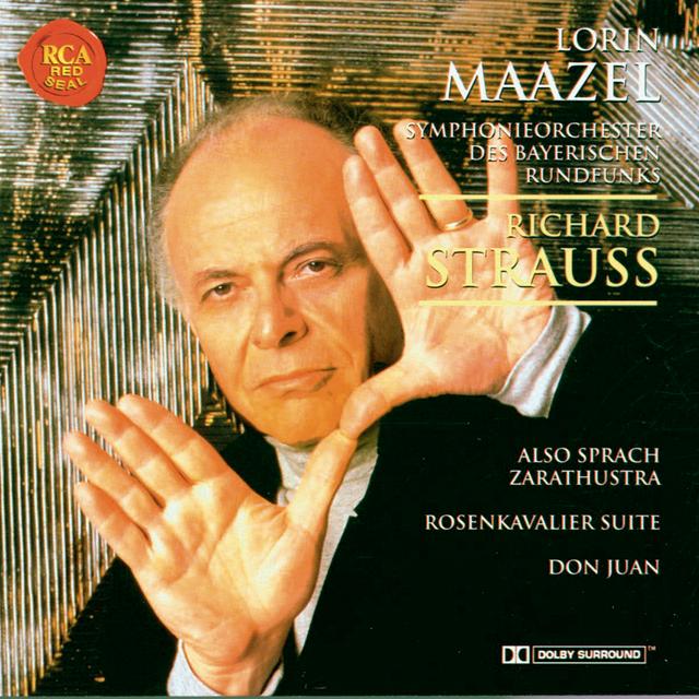 Album cover art for Strauss : Also Sprach Zarathustra - Don Juan - Rosenkavalier Suites