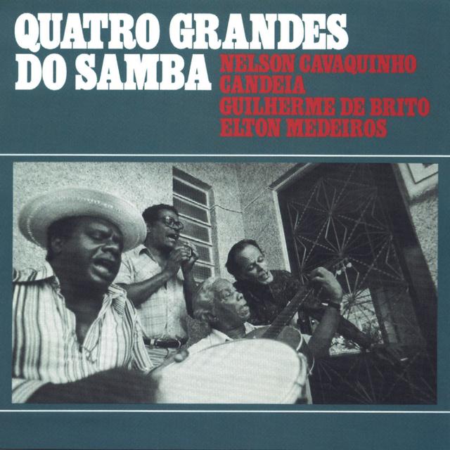 Album cover art for Quatro Grandes do Samba