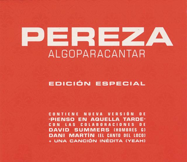 Album cover art for Algo Para Cantar