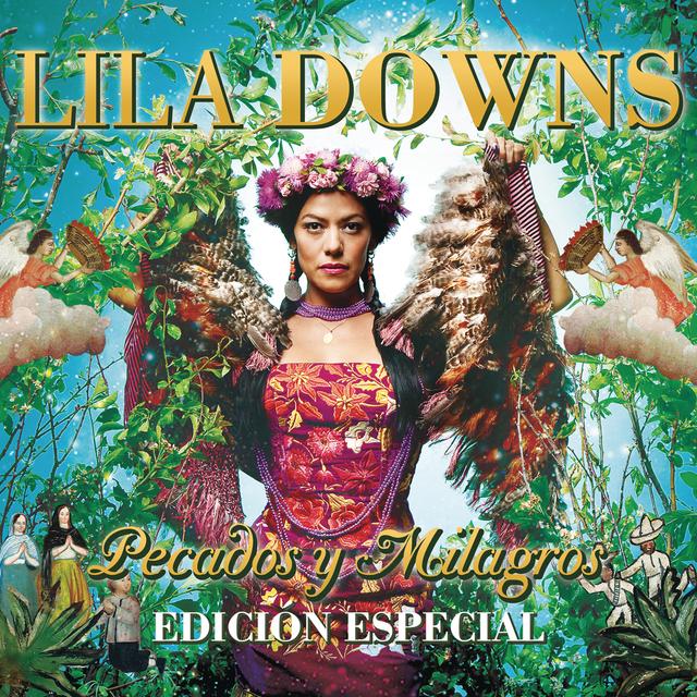 Album cover art for Pecados y Milagros