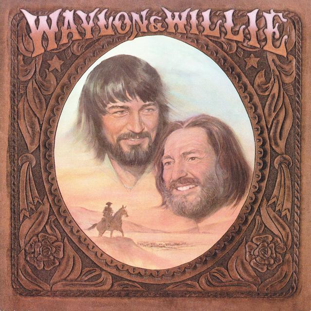 Album cover art for Waylon & Willie