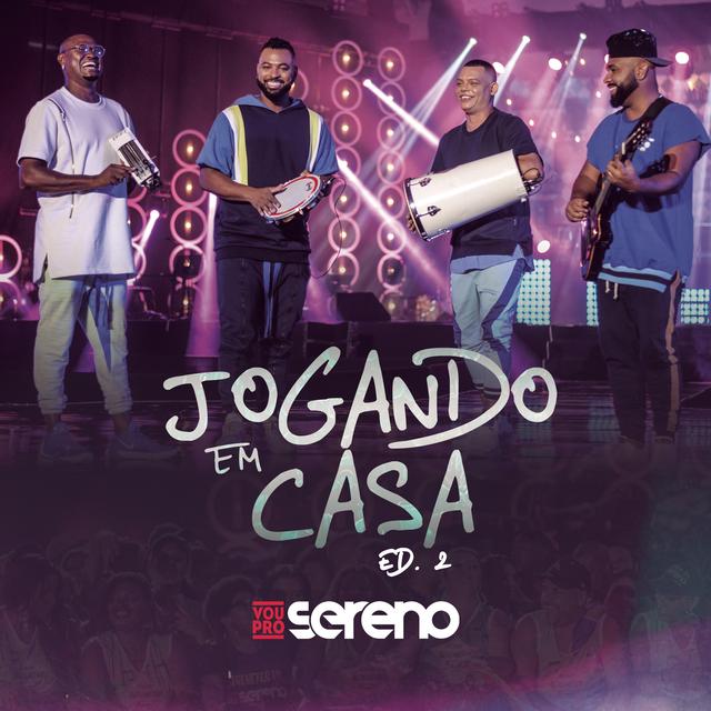 Album cover art for Jogando em Casa, Vol. 2 (Ao Vivo)