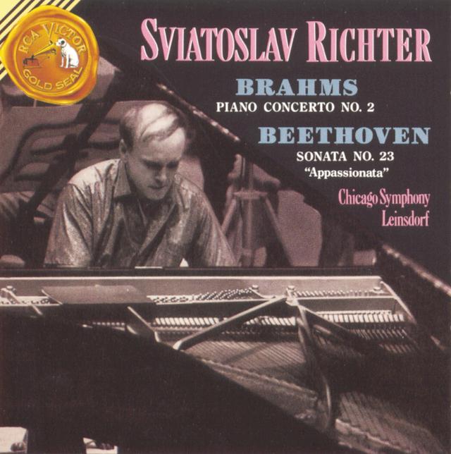 Album cover art for Brahms : Piano Concerto N° 2 - Beethoven : Sonata N° 23 "Appassionata"