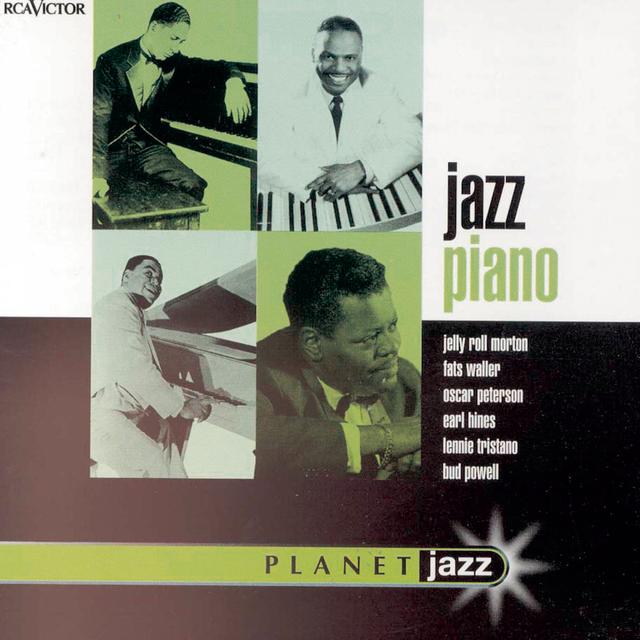 Album cover art for Planet Jazz: Jazz Piano