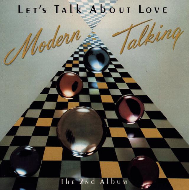 Album cover art for Let's Talk About Love