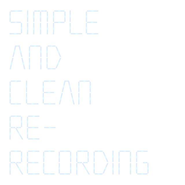 Album cover art for Simple And Clean (Re-Recording)