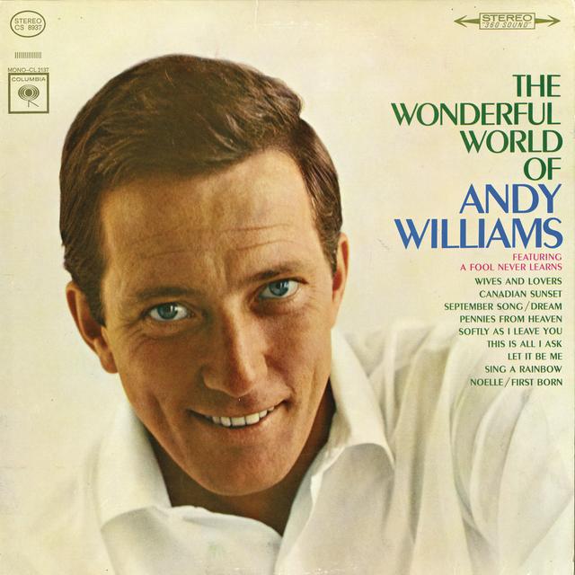 Album cover art for The Wonderful World Of Andy Williams