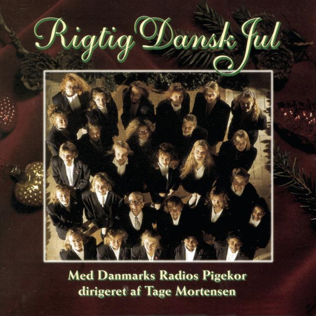 Album cover art for Rigtig Dansk Jul