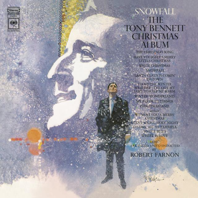 Album cover art for Snowfall: The Tony Bennett Christmas Album