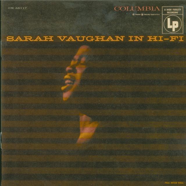 Album cover art for Sarah Vaughan in Hi-Fi