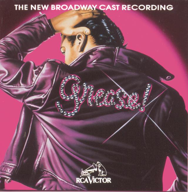 Album cover art for Grease (Original Broadway Cast)