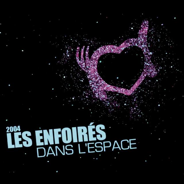 Album cover art for Les Enfoires Dans l'Espace