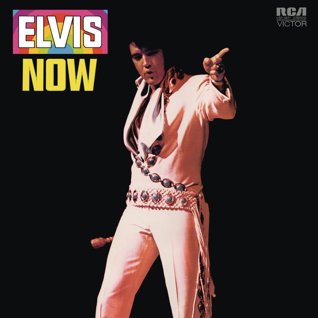 Album cover art for Elvis Now